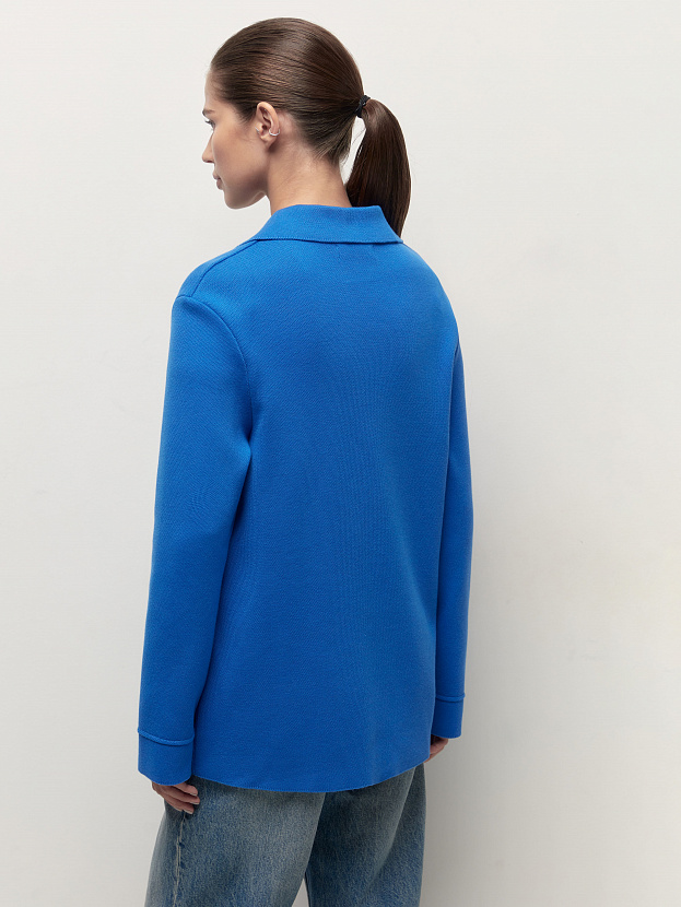 Монако пиджак трикотажный (ультрамарин, 44-46)