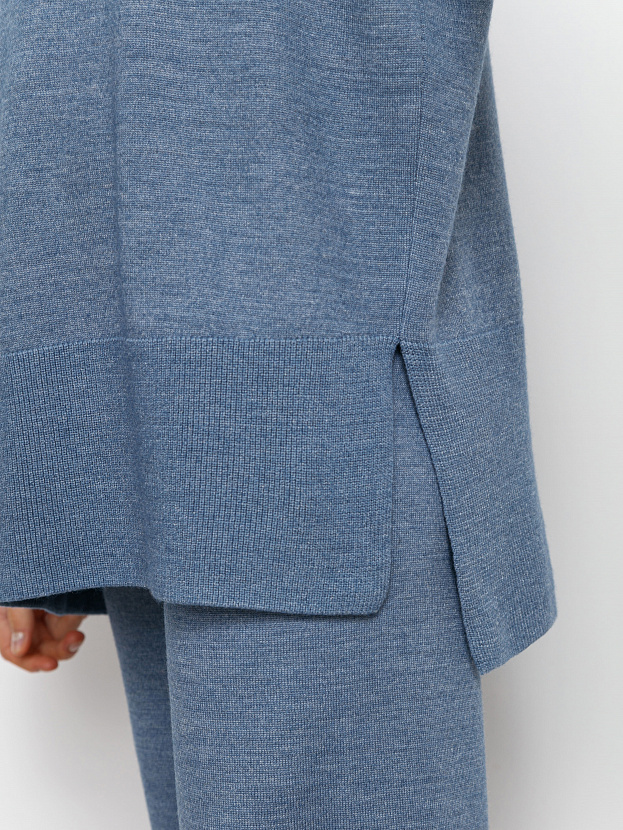 Сатурн джемпер трикотажный (джинсовый меланж, 44-46)