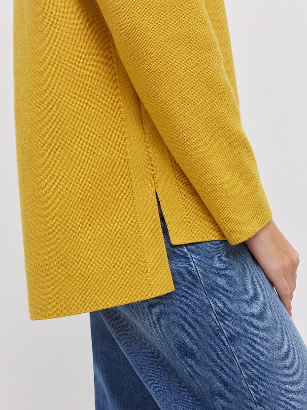 Голди джемпер трикотажный (охра, 44-46)