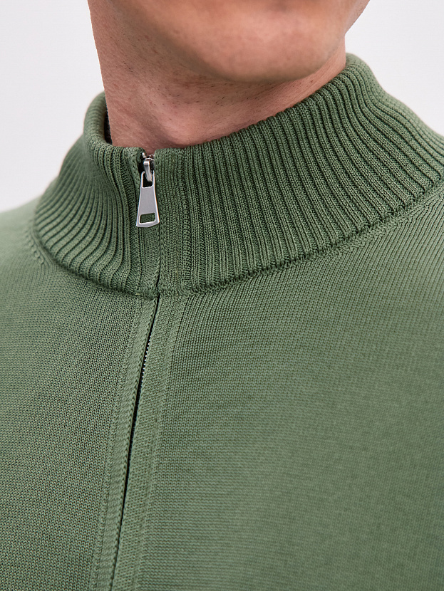 Ларго кардиган трикотажный (оливковый, 48/176-182)