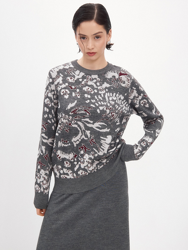 Мадлен джемпер трикотажный (маренго, 44-46)