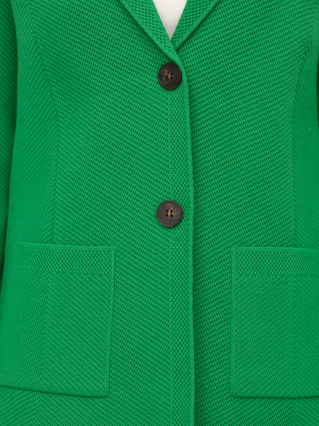 Рута жакет трикотажный (ярко-зеленый, 46)