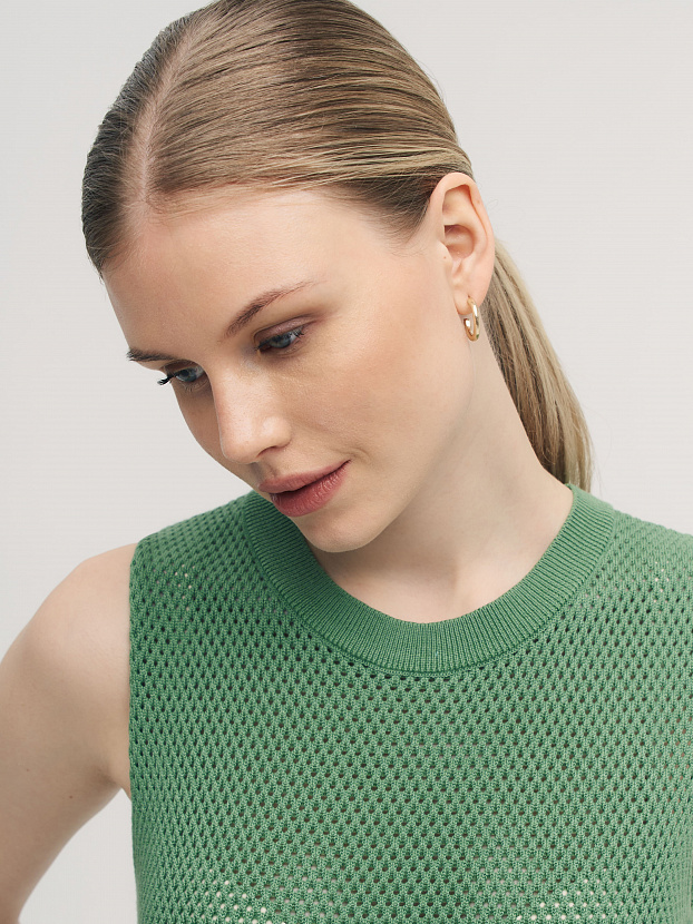 Мусс майка трикотажная (зеленый, 44-46)