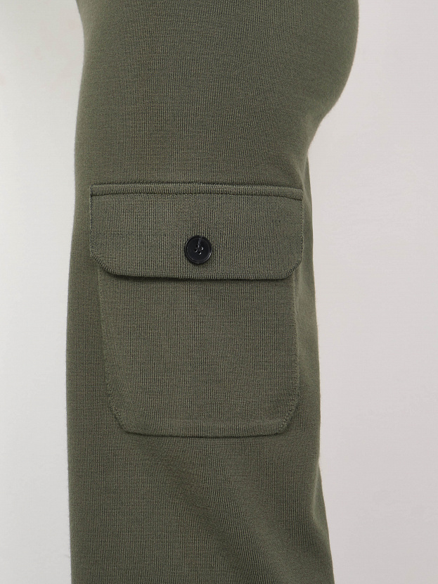 Эверест брюки трикотажные (хаки, 44-46/164-170)