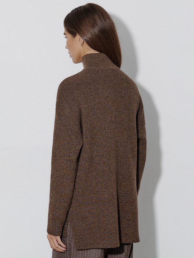 Ридми джемпер трикотажный (коричневый, 44-46)