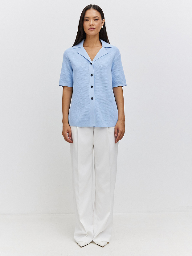 Эллада кардиган трикотажный (голубой, 44-46)