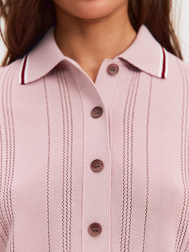 Данте джемпер (футболка) трикотажный (пудровый, 44-46)