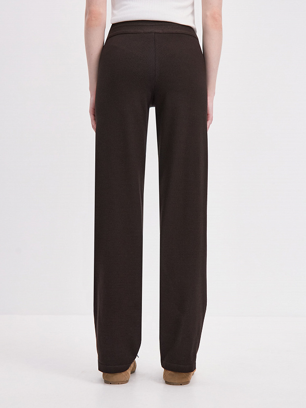 Меркури брюки трикотажные (шоколадный, 44-46/164-170)