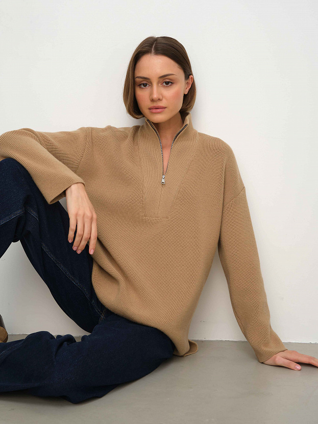 Голди джемпер трикотажный (св.бежевый, 44-46)