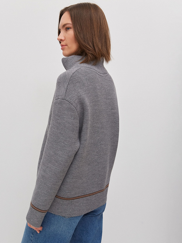 Азимут джемпер трикотажный (маренго, 44-46)