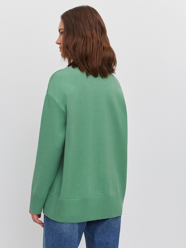 Астрид джемпер трикотажный (зеленый, 44-46)