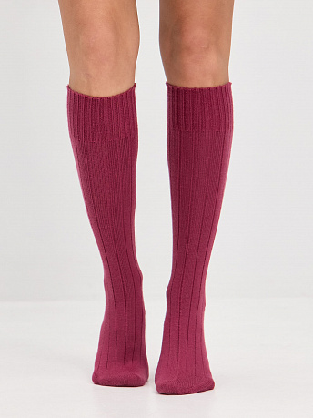 Гольфы трикотажные из шерсти мериноса Степ