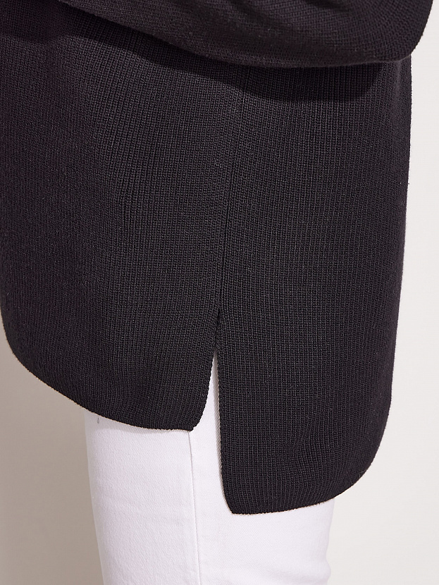 Райди джемпер трикотажный (черный, 44-46)