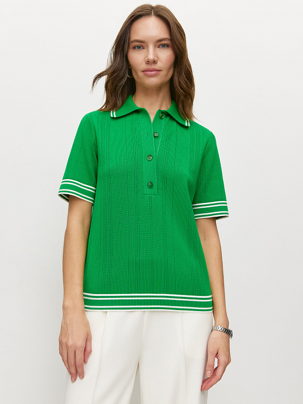 Данте джемпер (футболка) трикотажный (ярко-зеленый, 44-46)