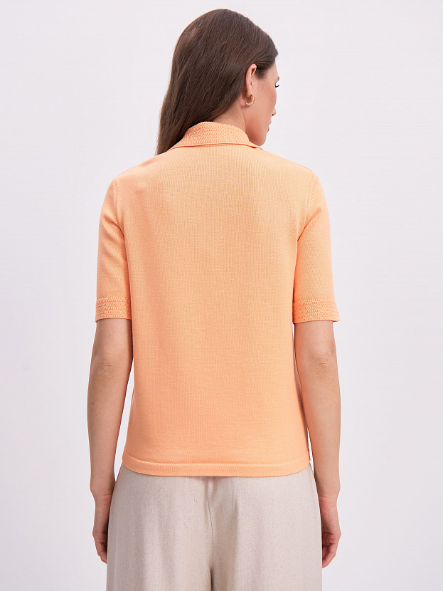 Эрно джемпер трикотажный (абрикосовый, 44-46)