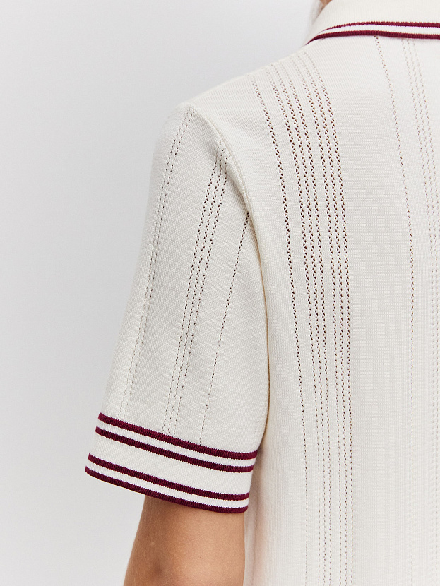 Данте джемпер (футболка) трикотажный (молочный, 44-46)