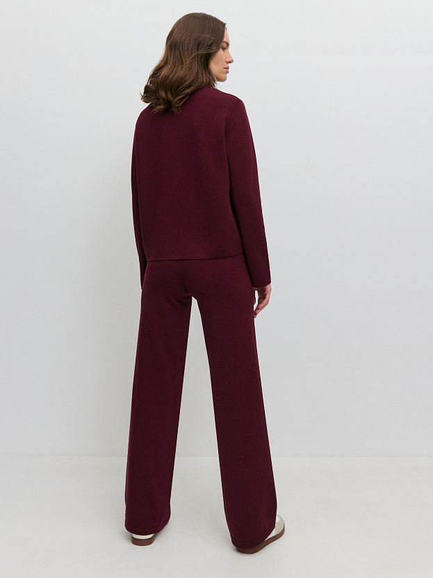 Меркури брюки трикотажные (бордо, 44-46/164-170)