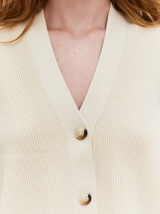 Вита жилет трикотажный (кремовый, 44-46)