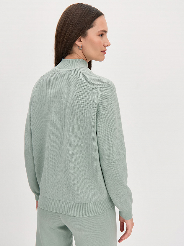 Денвер джемпер (бомбер) трикотажный (св.зеленый, 44-46)