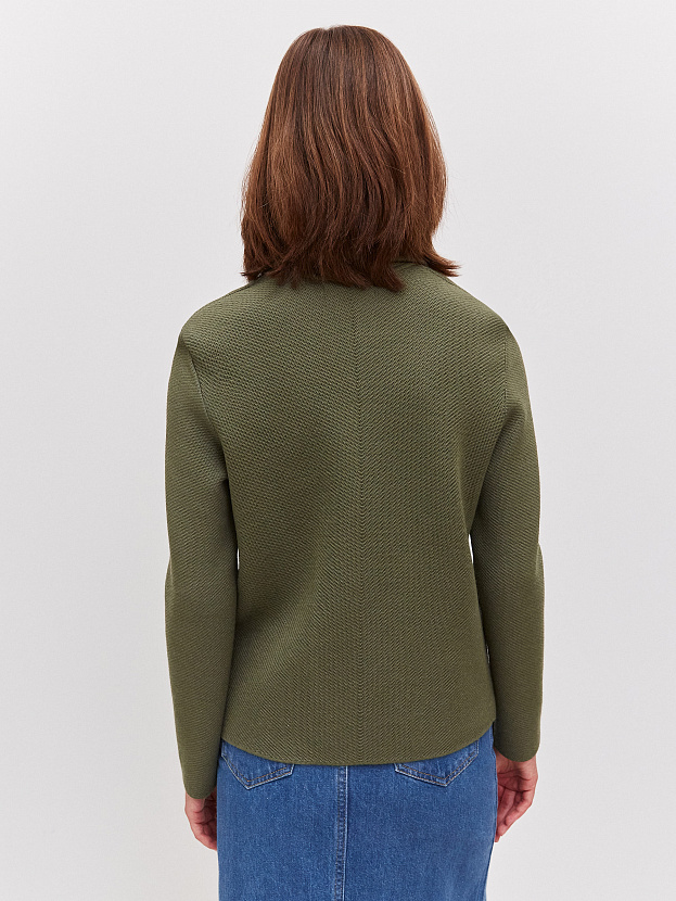 Аврора жакет трикотажный (полынь, 44-46)