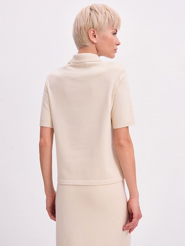 Эрно джемпер трикотажный (кремовый, 44-46)