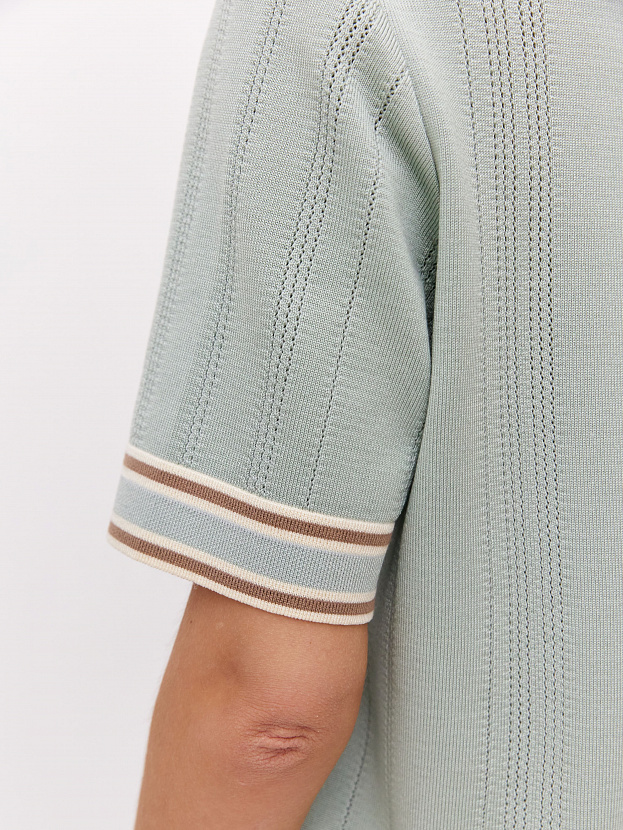 Данте джемпер (футболка) трикотажный (светло-зеленый, 44-46)