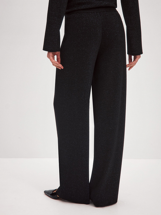 Ария брюки трикотажные (черный, 44-46/164-170)