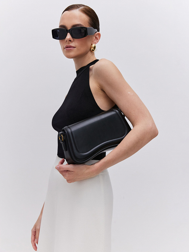 Милана майка трикотажная (черный, 44-46)