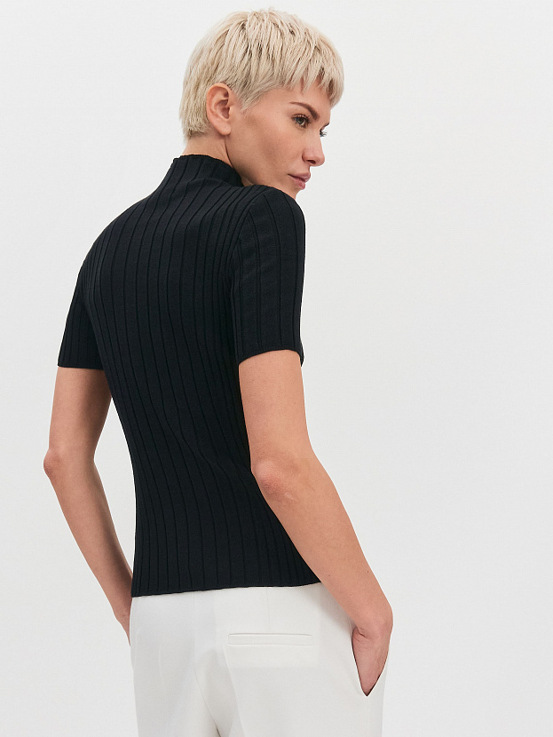 Феникс водолазка трикотажная (черный, 44-46)