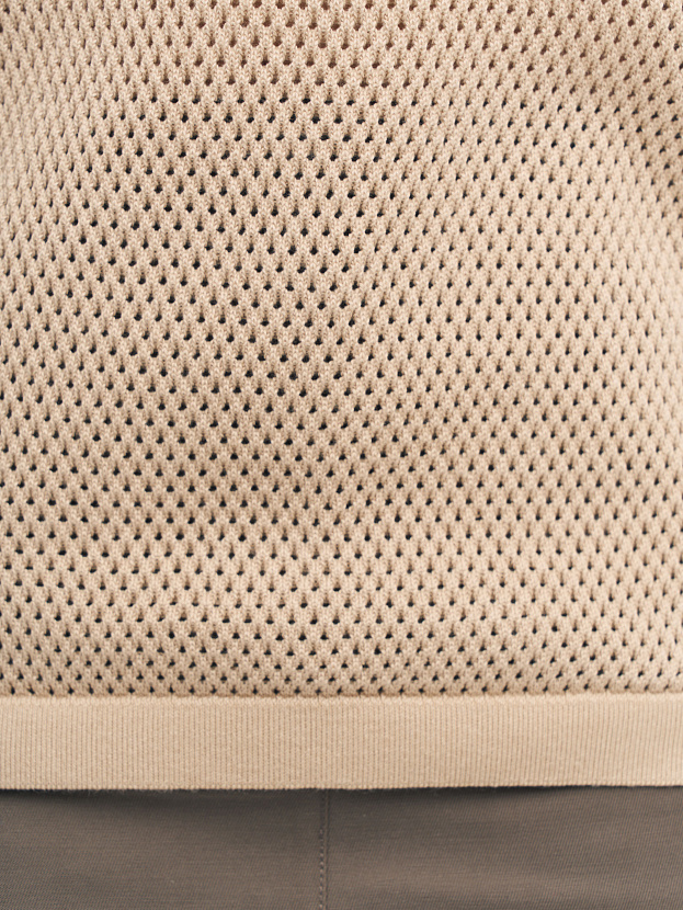 Мусс майка трикотажная (песочный, 44-46)