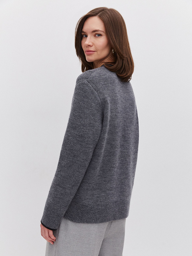 Амега кардиган трикотажный (маренго, 44-46)