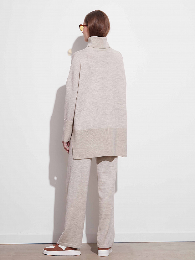 Сатурн брюки трикотажные (светло-песочный, 44-46/164-170)