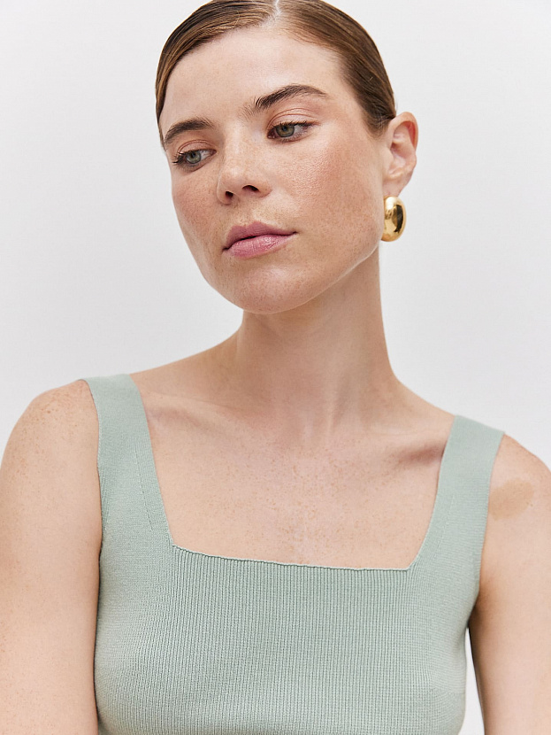 Илария майка трикотажная (светло-зеленый, 44-46)