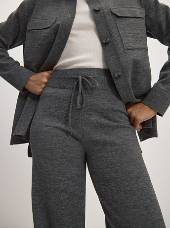 Костюм с рубашкой из шерсти мериноса Джемми