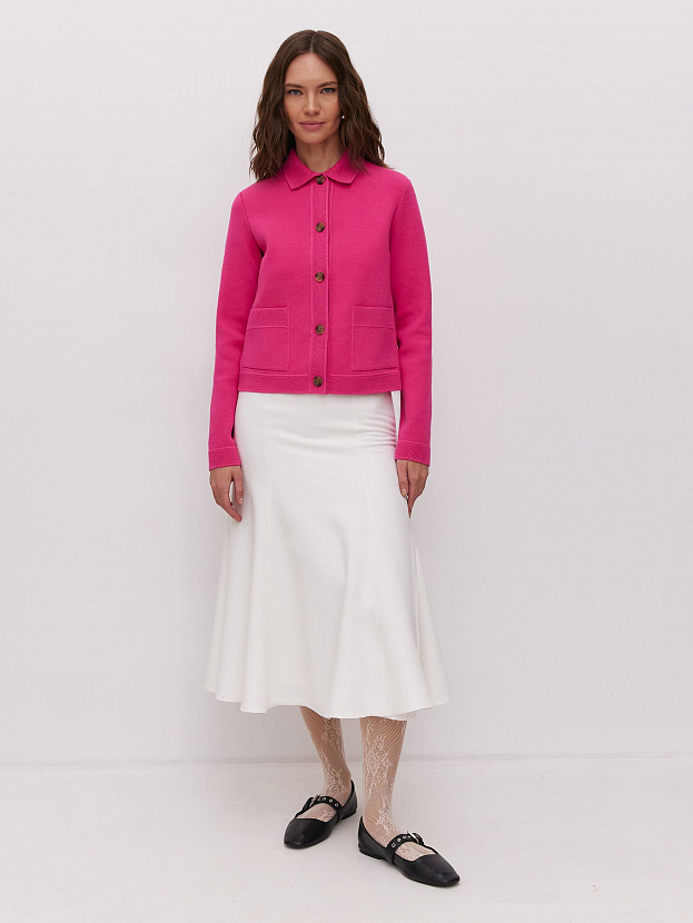 Ницца жакет трикотажный (фуксия, 46)