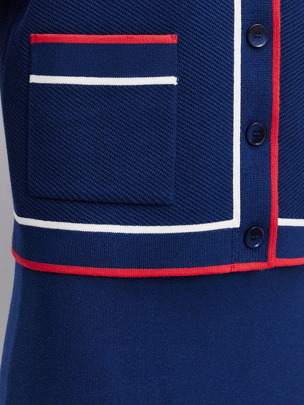 Майя жакет трикотажный (синий, 46-48)