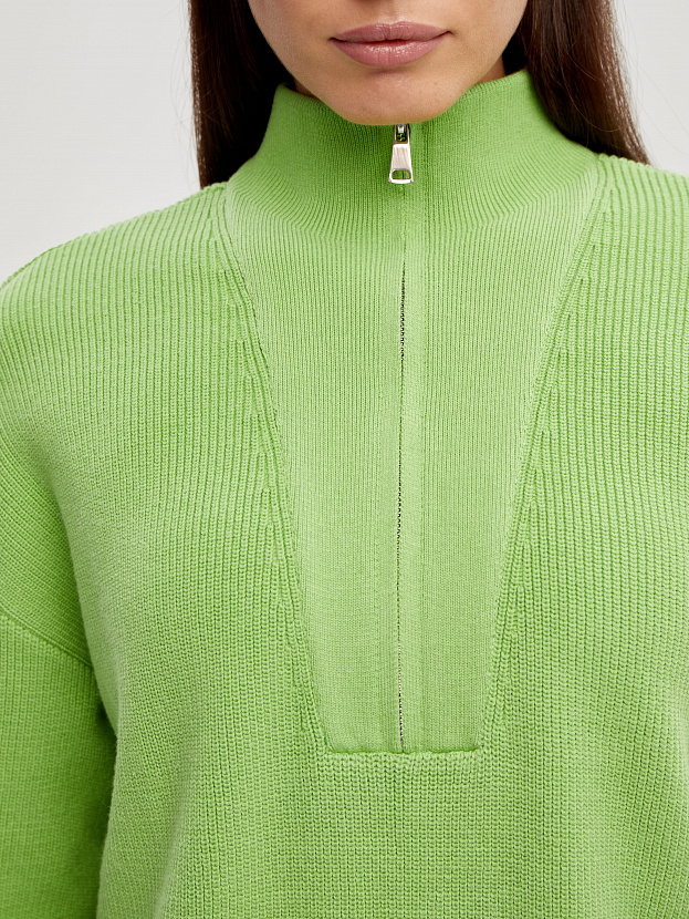 Райди джемпер трикотажный (салатовый, 44-46)