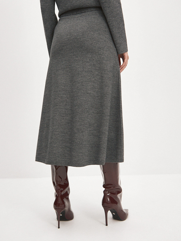 Мисти юбка трикотажная (маренго, 44-46)