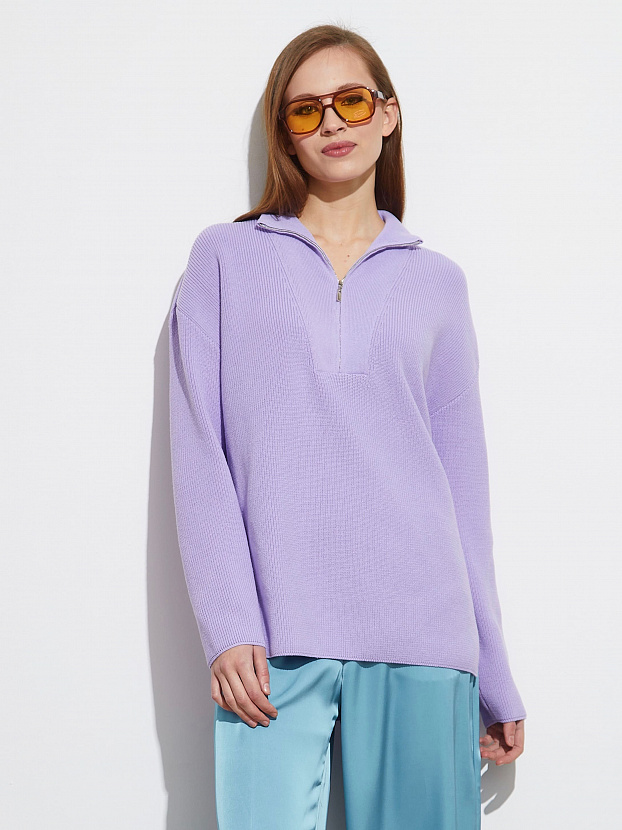 Райди джемпер трикотажный (лавандовый, 44-46)