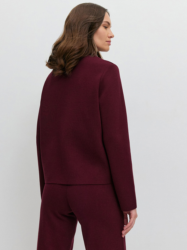 Давиль жакет трикотажный (бордо, 44-46)