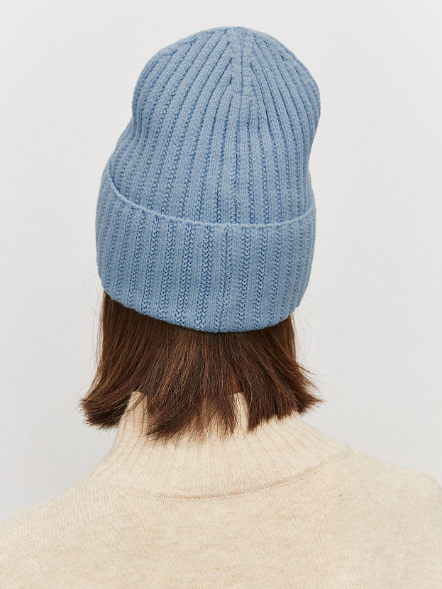 Лайт2 шапка трикотажная (серо-голубой, 56-58)