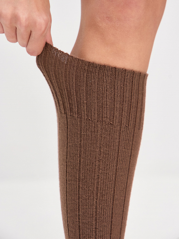 Гольфы трикотажные Степ (т.бежевый, 36-40)