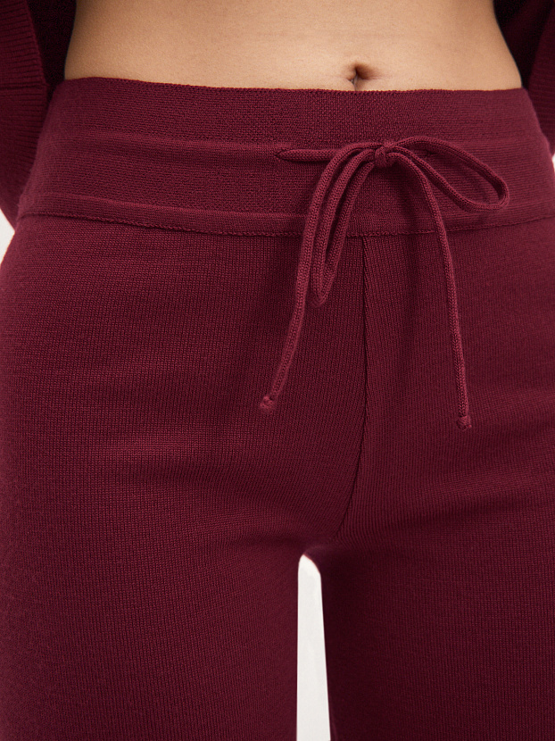 Дания костюм (джемпер+брюки) трикотажный (вишневый, 40-42/164-170)