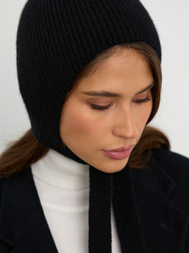 Шапо шапка трикотажная (черный, 56-58)