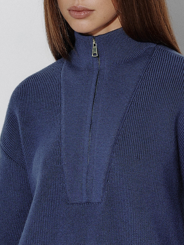 Голди джемпер трикотажный (синий, 44-46)