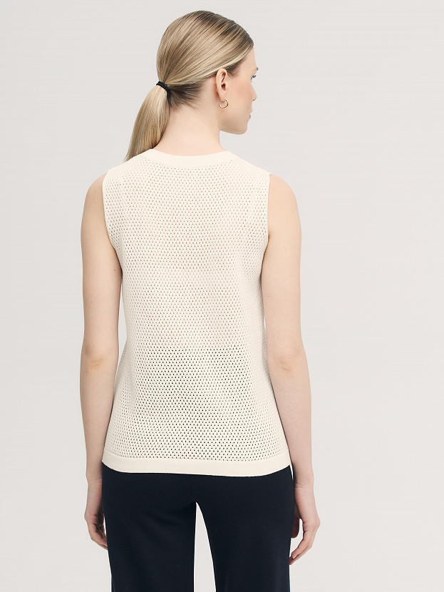 Мусс майка трикотажная (белый, 44-46)