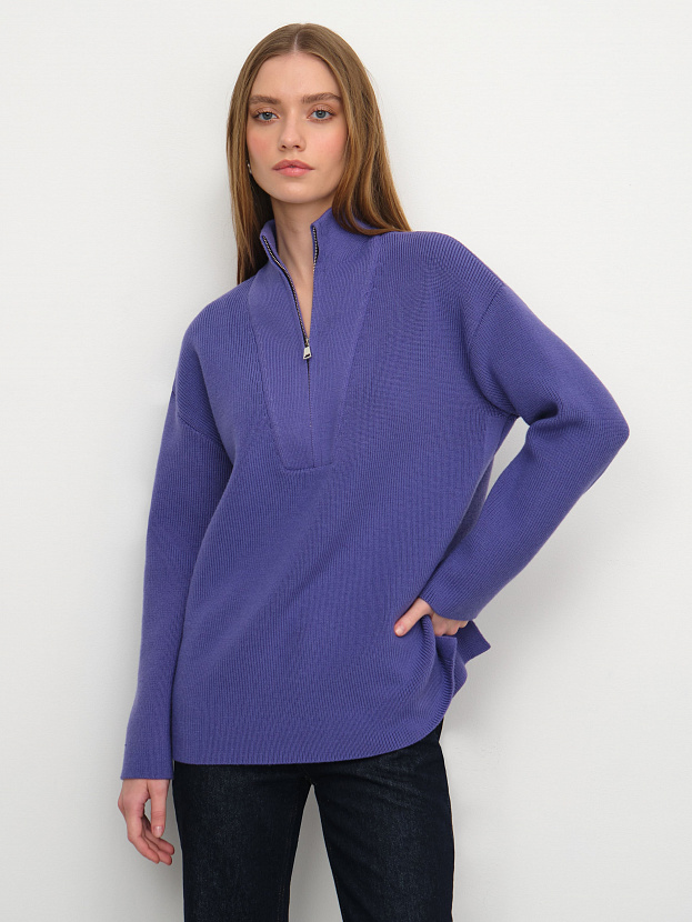 Голди джемпер трикотажный (фиолетовый, 44-46)