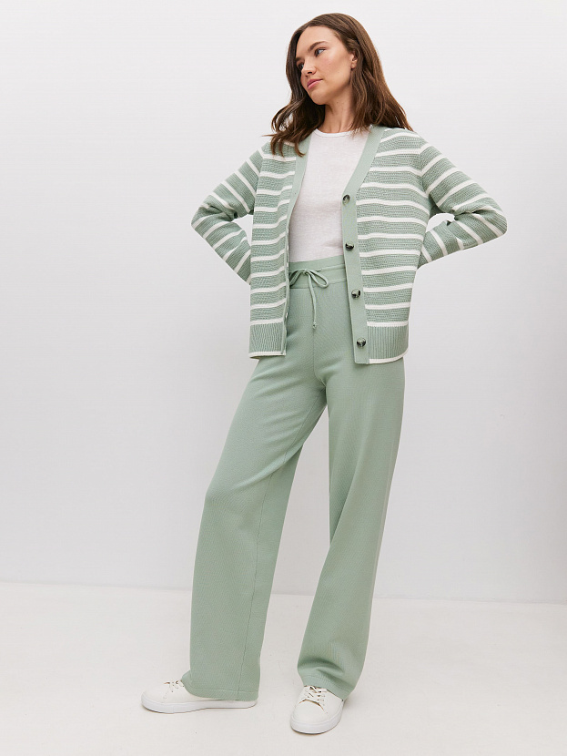 Ева кардиган трикотажный (св.зеленый, 44-46)