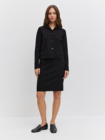 Мини-юбка из хлопка и вискозы Ницца