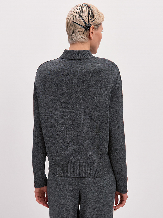 Нейс джемпер (бомбер) трикотажный (маренго, 44-46)